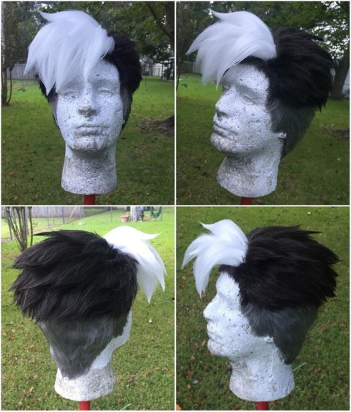 Here’s my take on #Shiro from #Voltron! ✨✨ #swankwigs - Like the Guzma wig I posted recently, 