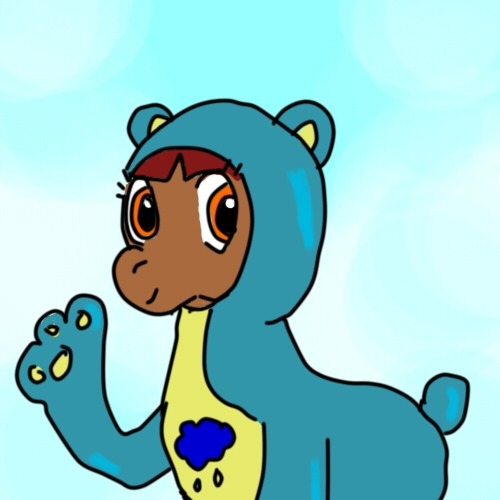 30minchallenge:  Grumpy bears, Raricows, stray horse-cats, and Flutterdillos! Oh