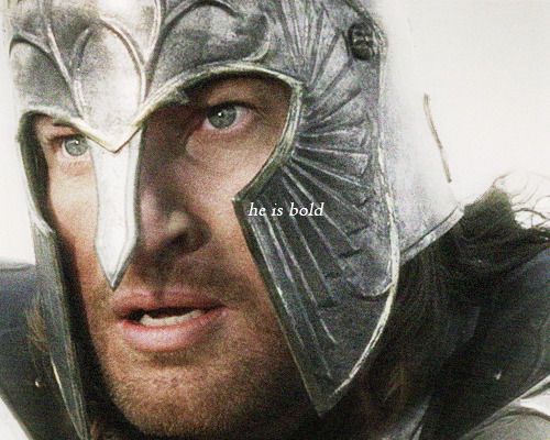 pendragonness:He is bold, more bold than many deem; for in these days men are slow to believe that a