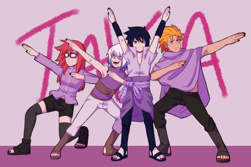 vanitasaquias:team taka assemble!(please click to zoom!) Team Taka is the Ginyu Force