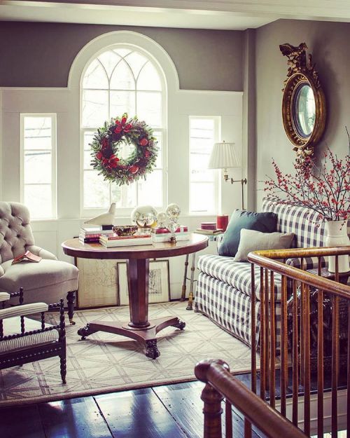 This historic Connecticut country home is dressed for Christmas and I’m touring it on the Foo 