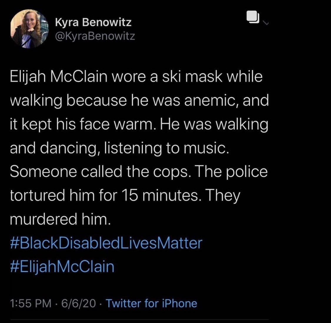 fucklapdgangunit-deactivated202:naturegoddessdiary:You didn’t deserve to die. My God! You were full of love and light. Rest In Peace Elijah McClain. Justice for Elijah McClain 