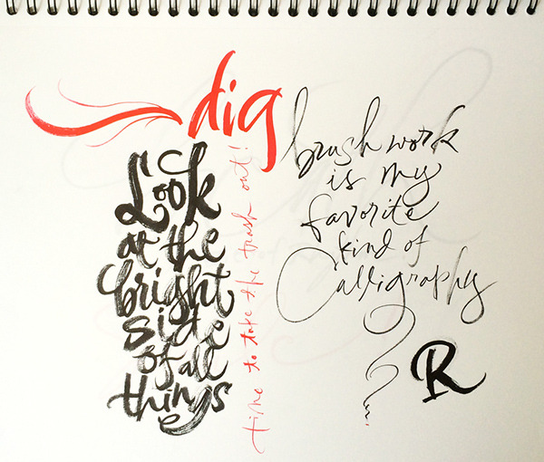 type-lover:  Expressive brushby Stephen Rapp