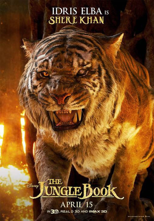 Jungle Book character posters.