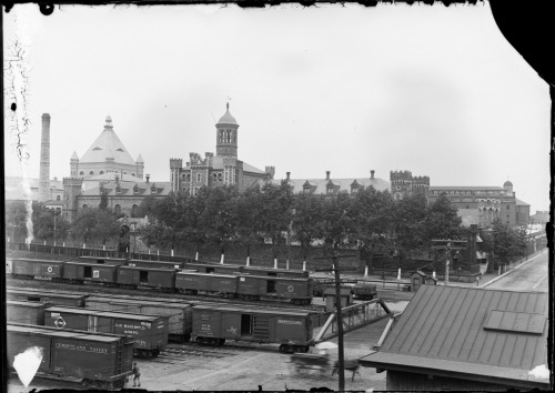 Baltimore City JailBaltimore, Maryland1900Unidentified photographer5x7 inch glass negativeBaltimore 