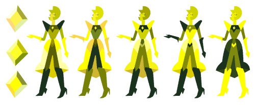 ducksofrubber:  “Message Received” was a really fun episode to art direct. Rebecca and the story teams did such a good job introducing the Yellow Diamond arc, and I wanted to find a cool way to help strengthen that through color. The last image is