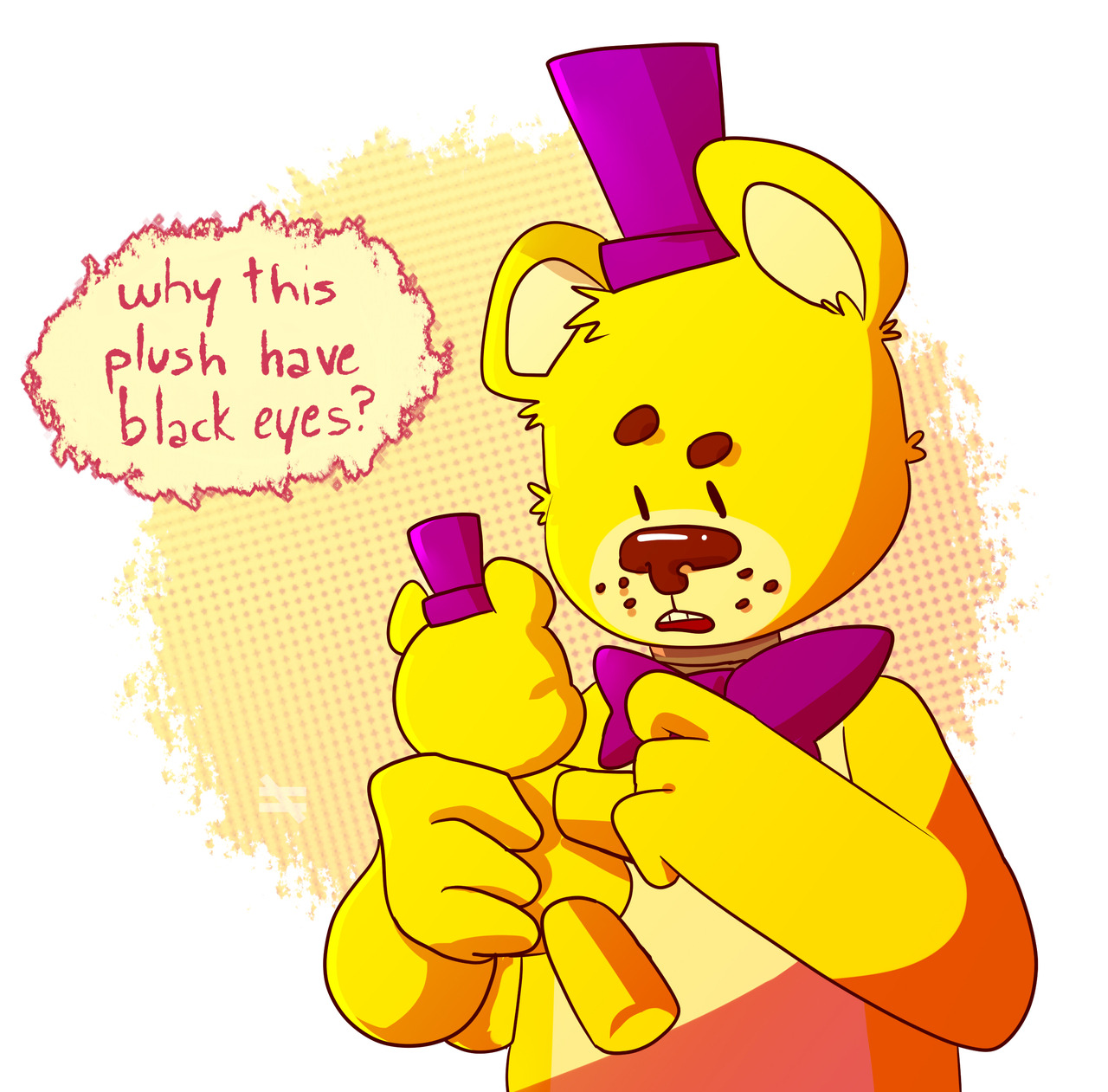 Cheatsy's relating to anxious characters blog — Fredbear and