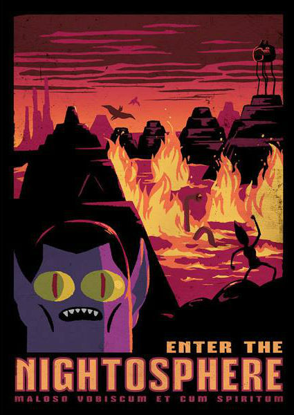 xombiedirge:  Adventure Time Travel Posters by Julia Sonmi Heglund / Tumblr / Store