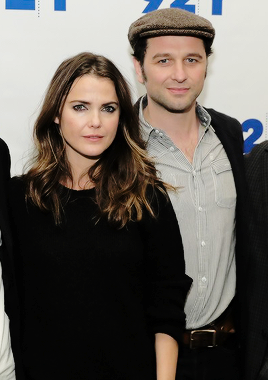 kerirusselldaily:Keri Russell & Matthew Rhys at An Evening With ‘The Americans’ in NYC (Oct 30).