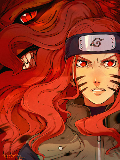 jennwolfesparreaux: Uzumaki Kushina Please do not repost.