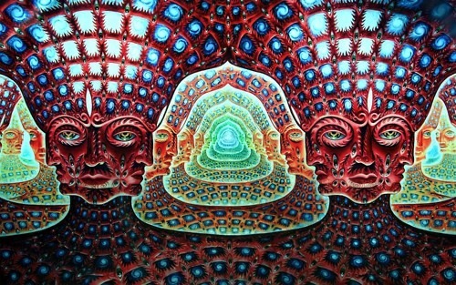 Porn photo Alex Grey art for TOOL