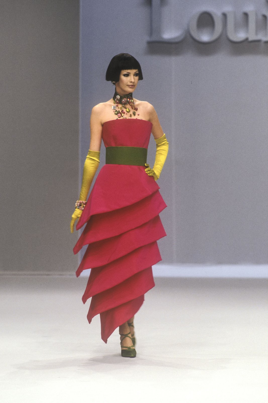 the original supermodels — Louis Féraud - Fall 1997 Couture