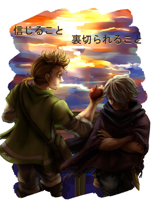 krintou-squids: Did some covers based on the story titles of the upcoming Octopath traveler’s 