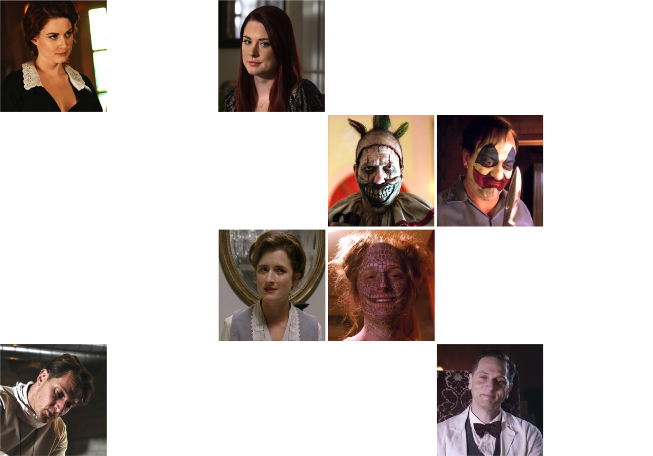 pepperforpresident:  THE COMPLETE REPERTORY CAST OF AMERICAN HORROR STORY: Seasons