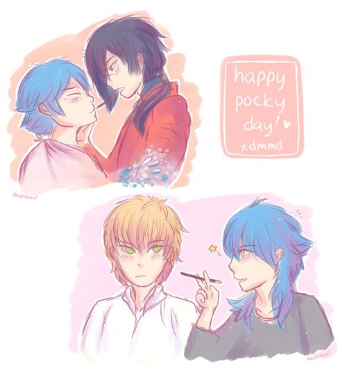 1. after the haircut! ♥ 2. grumpy noiz is blushy noiz ~☆