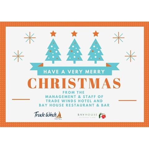 Have A Merry Christmas! (via Trade Winds Hotel Antigua)