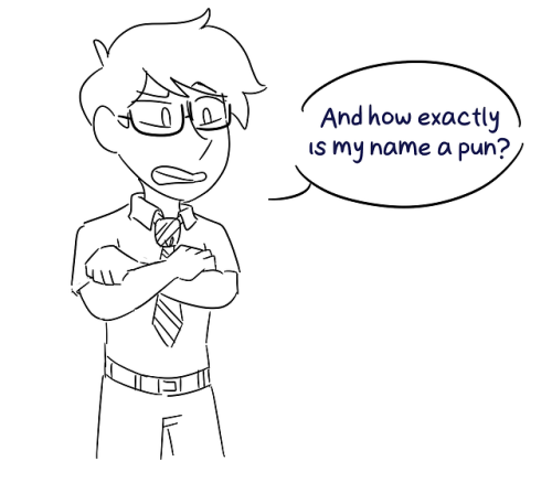 parano–vigilant:I saw someone point out this pun awhile ago but I figured it was time Logan got to r