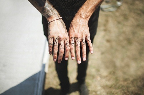 Porn photo of-mice-and-bre:  Austin’s tattoos<3