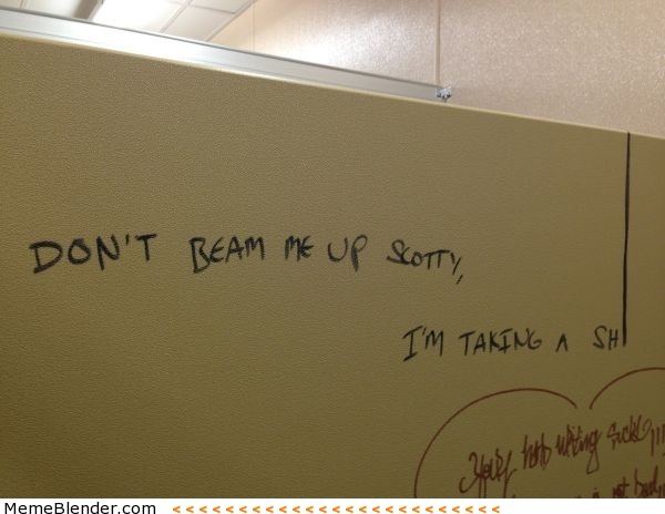 memeblender:  Don’t beam me up Scotty 