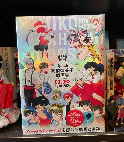 The Rumiko Takahashi Colors Art Book That I Preordered A Year Ago, Has Finally Arrived! Right In Time