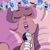 su-icons:  170x170 Flower crown Rose Quartz adult photos