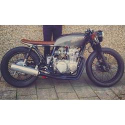 klassikkustoms:  #Honda #cb550 #caferacer