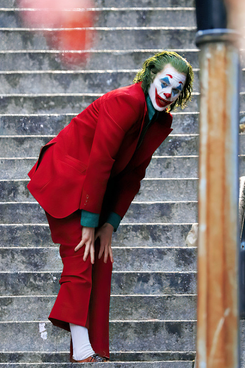 Joker BTS (credit @fleckcmscott)