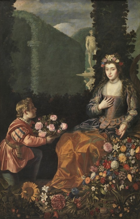 Ofrenda a Flora por Juan van der Hamen y León, 1627.