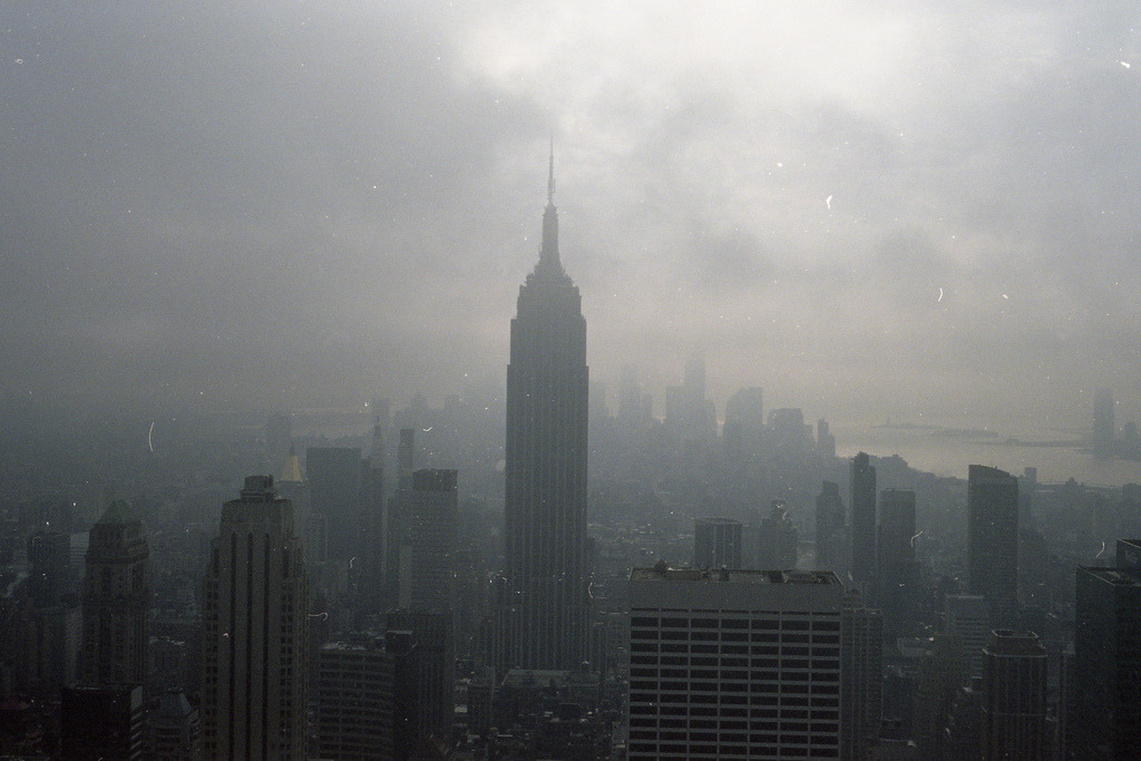 joelzimmer:   Empire Nikon FA | Fuji 400H From the Top of the Rock, Manhattan 