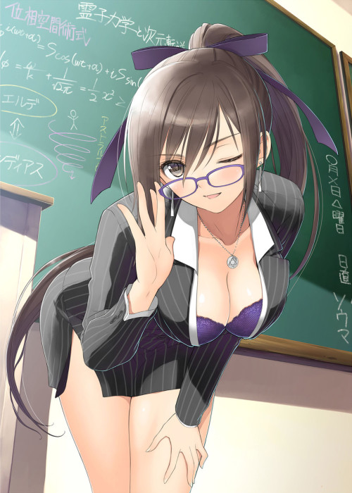 hentaibeats:  Business Woman Set! All art is sourced via caption 