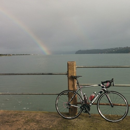 slamthatstem: Also here’s an sworks nibali edition in Auckland with a magical rainbow. Thanks for th