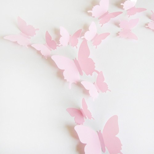 pancakeu:  Butterfly Wall Stickers 