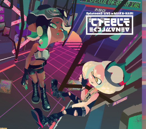 186px:『スプラトゥーン2』テンタクルズのライブCD発売決定。初回限定盤はBlu-ray付き。サントラ未収録のバトル曲も収録