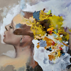 wetheurban:   SPOTLIGHT: Glitchy Paintings by Jesus Leguizamo Colombian painter Jesus Leguizamo combines realistic elements of portraiture with abstract, creating surreal pieces that sing with emotion. Read More