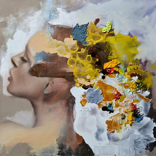 wetheurban:   SPOTLIGHT: Glitchy Paintings by Jesus Leguizamo Colombian painter Jesus Leguizamo combines realistic elements of portraiture with abstract, creating surreal pieces that sing with emotion. Read More