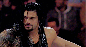 r0manreigns:  anon requested: roman being 😏