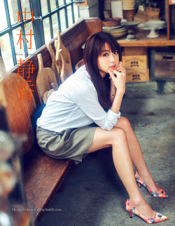 genjoshi:  shizukanakamurablog:   中村静香   http://ift.tt/1KQrWj3