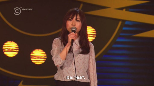 sandandglass:Yuriko Kotani /  Russell Howard’s Stand Up Central