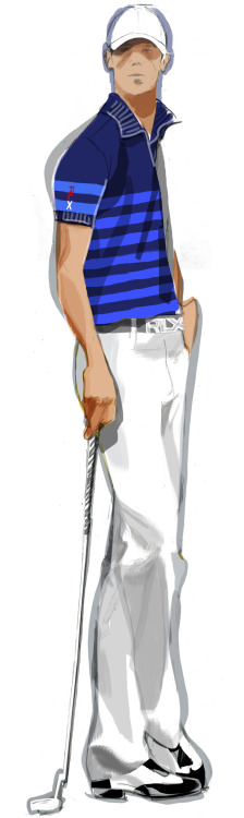 MASTERS FASHION: Check out these awesome Illustrations of Billy Horschel’s Masters scripting from RL