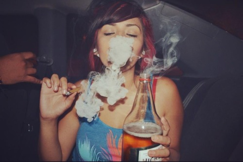 For more pics of Bad Girls Smoking visit http://badgirlsandgoodweed.tumblr.com