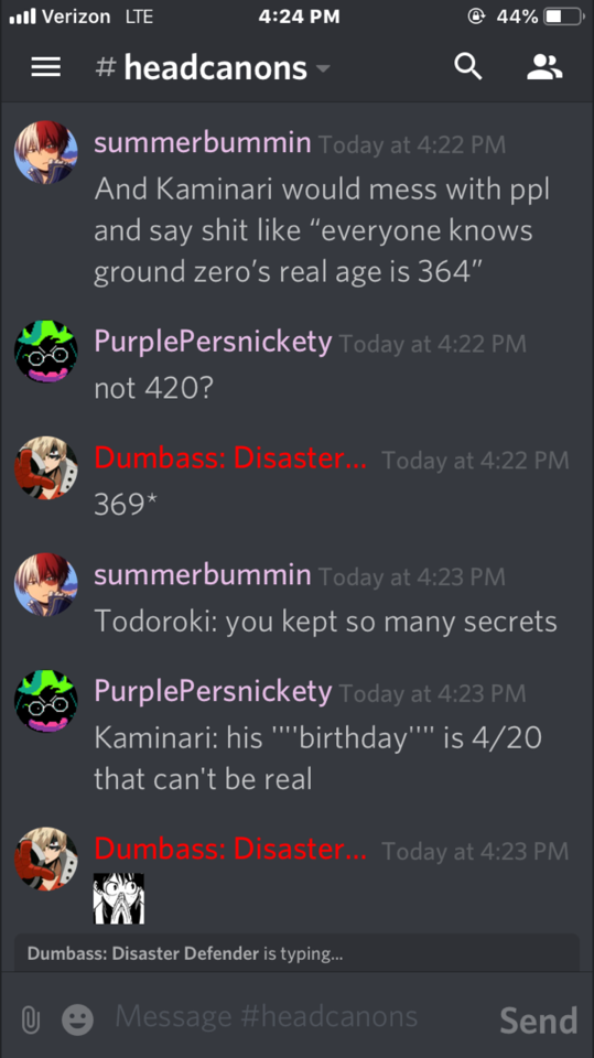 Kiribaku Hc That Turned Into A Goldmine On The Krbk Writers Discord P2