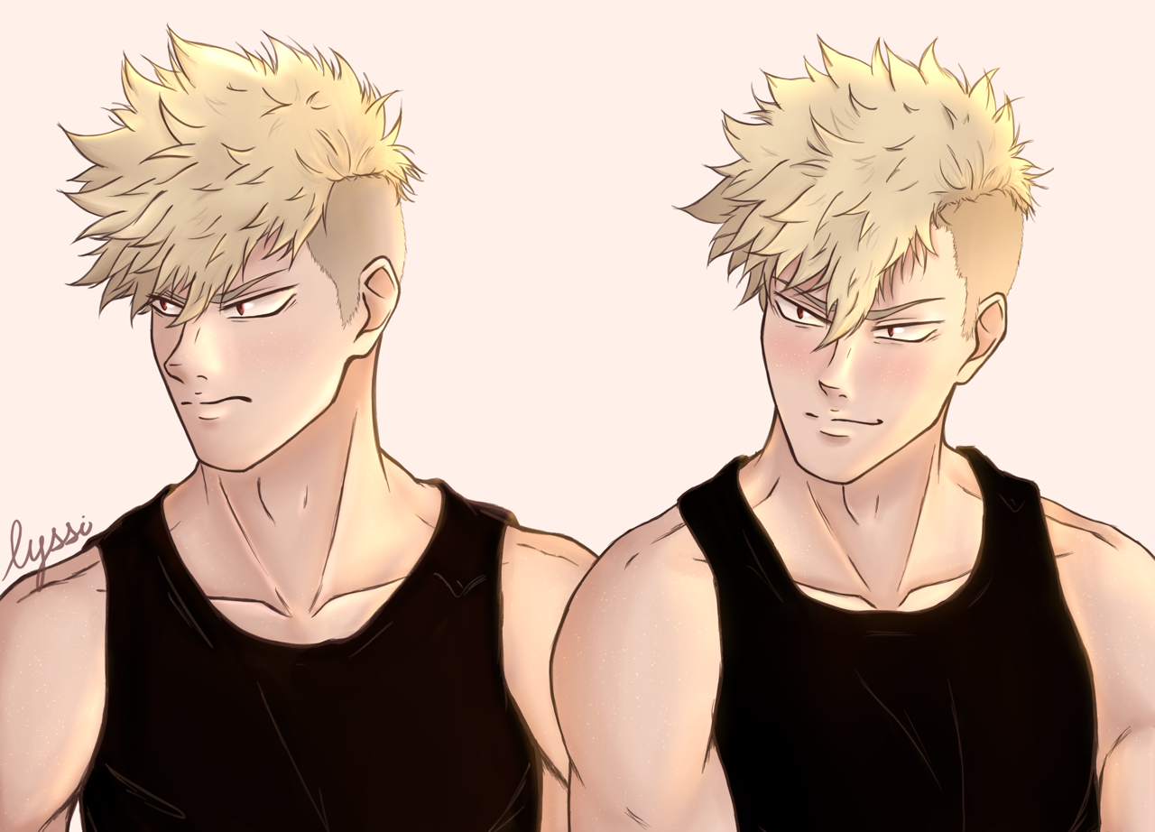 Make This Canon Nekolyssi So Listen Bakugou With An Undercut