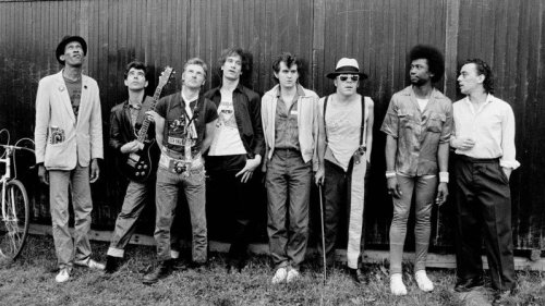 themaninthegreenshirt: Don Cherry with Ian Dury And The Blockheads - Roskilde Festival 1981
