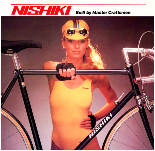 thegikitiki:Built by Master Craftsmen…   Nishiki Bicycles, 1983