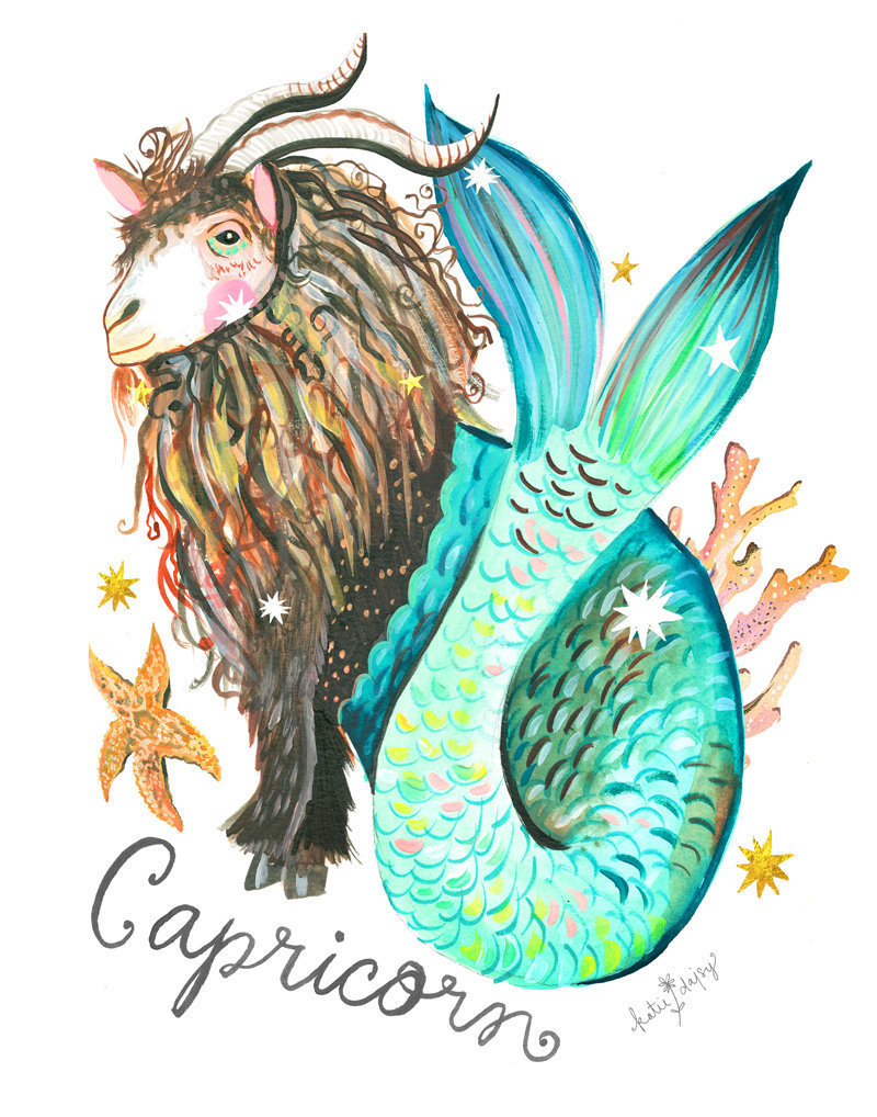 sosuperawesome:  Zodiac Art PrintsThe Wheatfield on EtsySee our #Etsy or #Zodiac