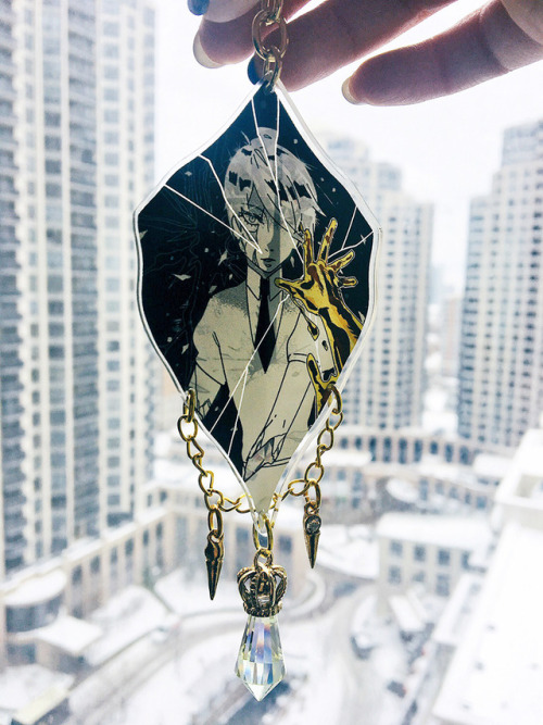 mallius:  shots of some houseki charms i made :- ) [preorder]