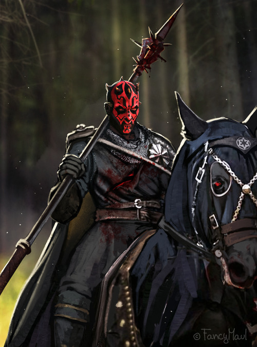 fancymaul: quick knight Maul conceptARTWORK  /  KO-FI  /  PRINT STORE