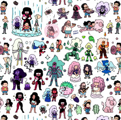 ask-crystal-gems:  kirakiradoodles:  I finally finished my Steven Universe pattern *-* It took me like FOREVER - but now it’s ready - yayyy! ^-^ It’ll be available on my Society6 shop on mugs and more soon ;)  “ it’s perfect ”
