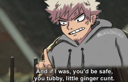this scene from After Life gave me Bakugou vibes