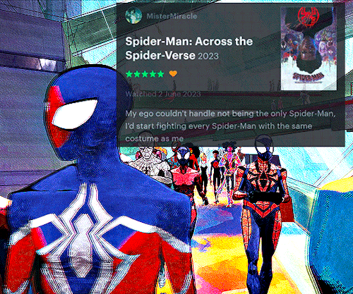 Across The Spiderverse + Letterboxd Reviews